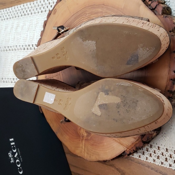 Coach Wedges - Picture 9 of 10